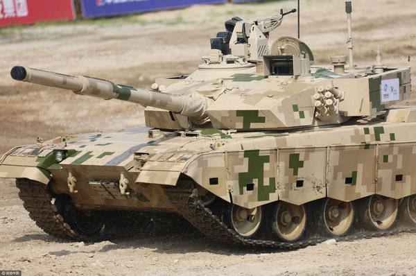 中國最先進(jìn)的坦克 MBT-3000主戰坦克